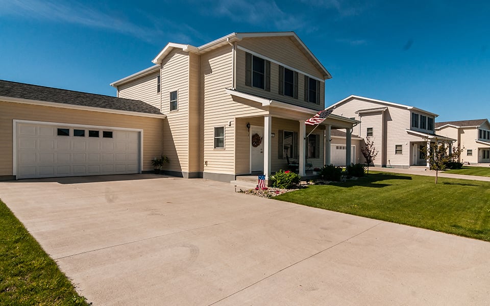 Minot AFB Homes Family housing at Minot AFB, ND Photos